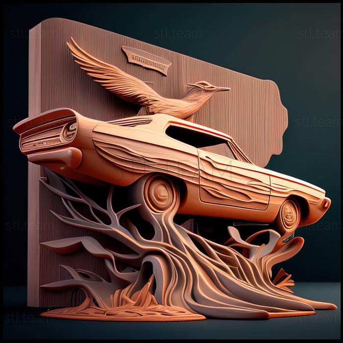 3D model Plymouth Roadrunner (STL)